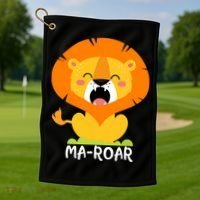 Maroar Passover Jewish Holiday Passover Lion Golf Towel thumb 1