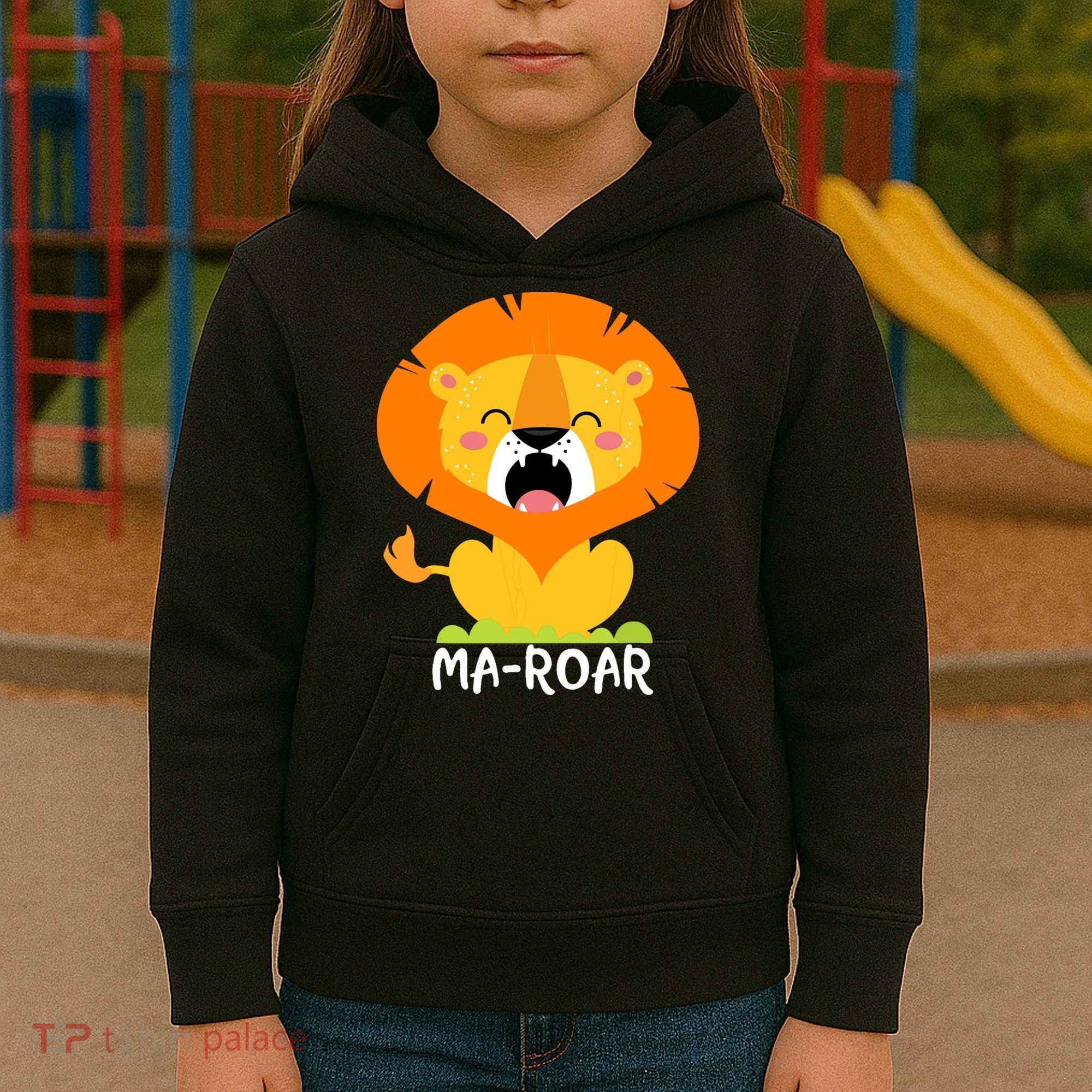 Maroar Passover Jewish Holiday Passover Lion Kids Hoodie