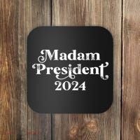 Madam President Kamala Harris 2024 Coaster thumb 0
