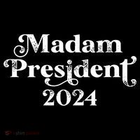 Madam President Kamala Harris 2024 Baby Bodysuit thumb 2