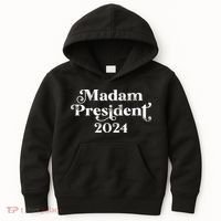 Madam President Kamala Harris 2024 Kids Hoodie thumb 0