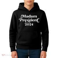 Madam President Kamala Harris 2024 Kids Hoodie thumb 4