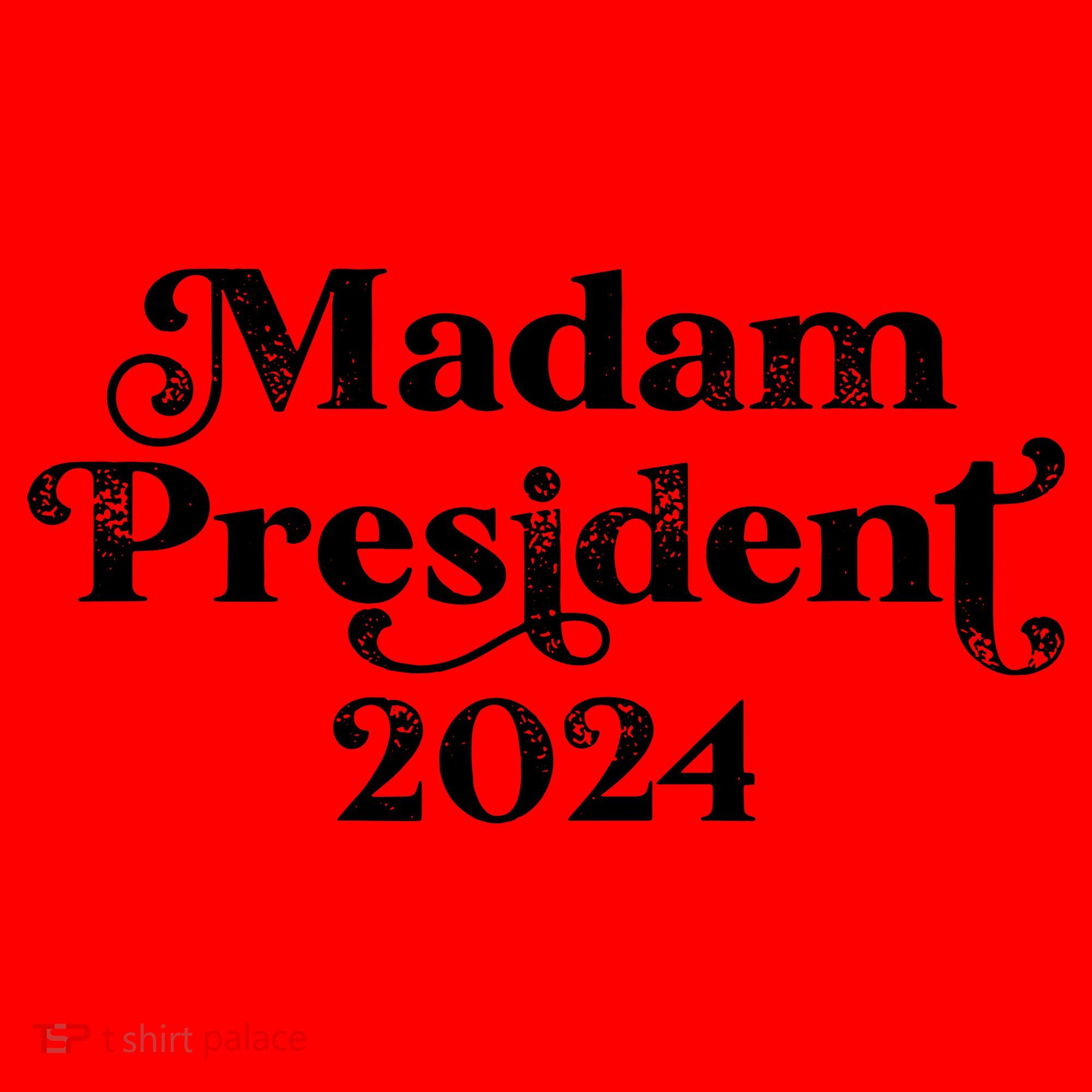 Madam President Kamala Harris 2024 Santa Hat