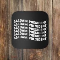 Madam President Kamala 2024 Coaster thumb 0