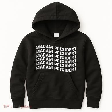 Madam President Kamala 2024 Kids Hoodie