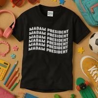 Madam President Kamala 2024 Kids T-Shirt thumb 3