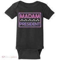 Madam President Kamala Harris 2024 Baby Bodysuit thumb 0