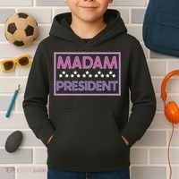 Madam President Kamala Harris 2024 Kids Hoodie thumb 2