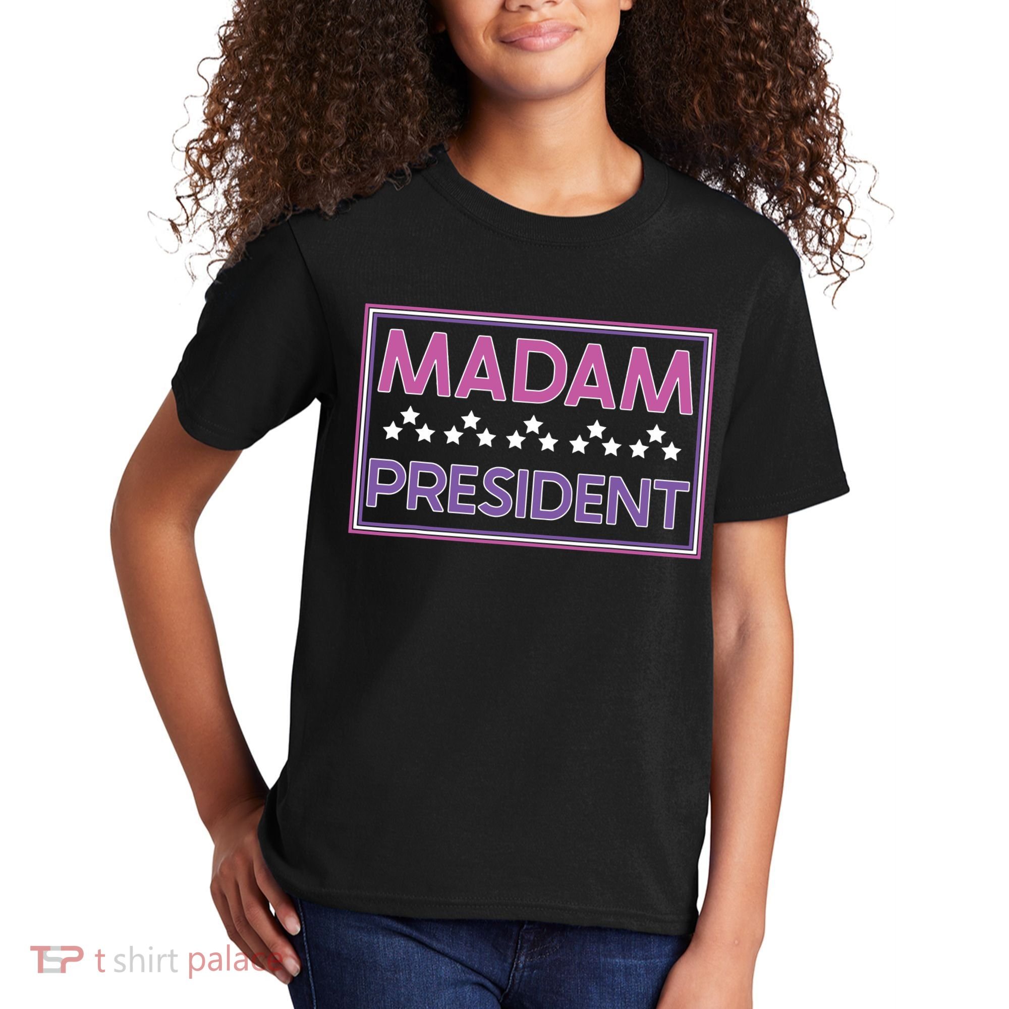Madam President Kamala Harris 2024 Kids T-Shirt