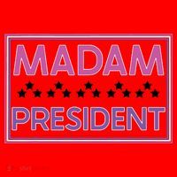 Madam President Kamala Harris 2024 Santa Hat thumb 1