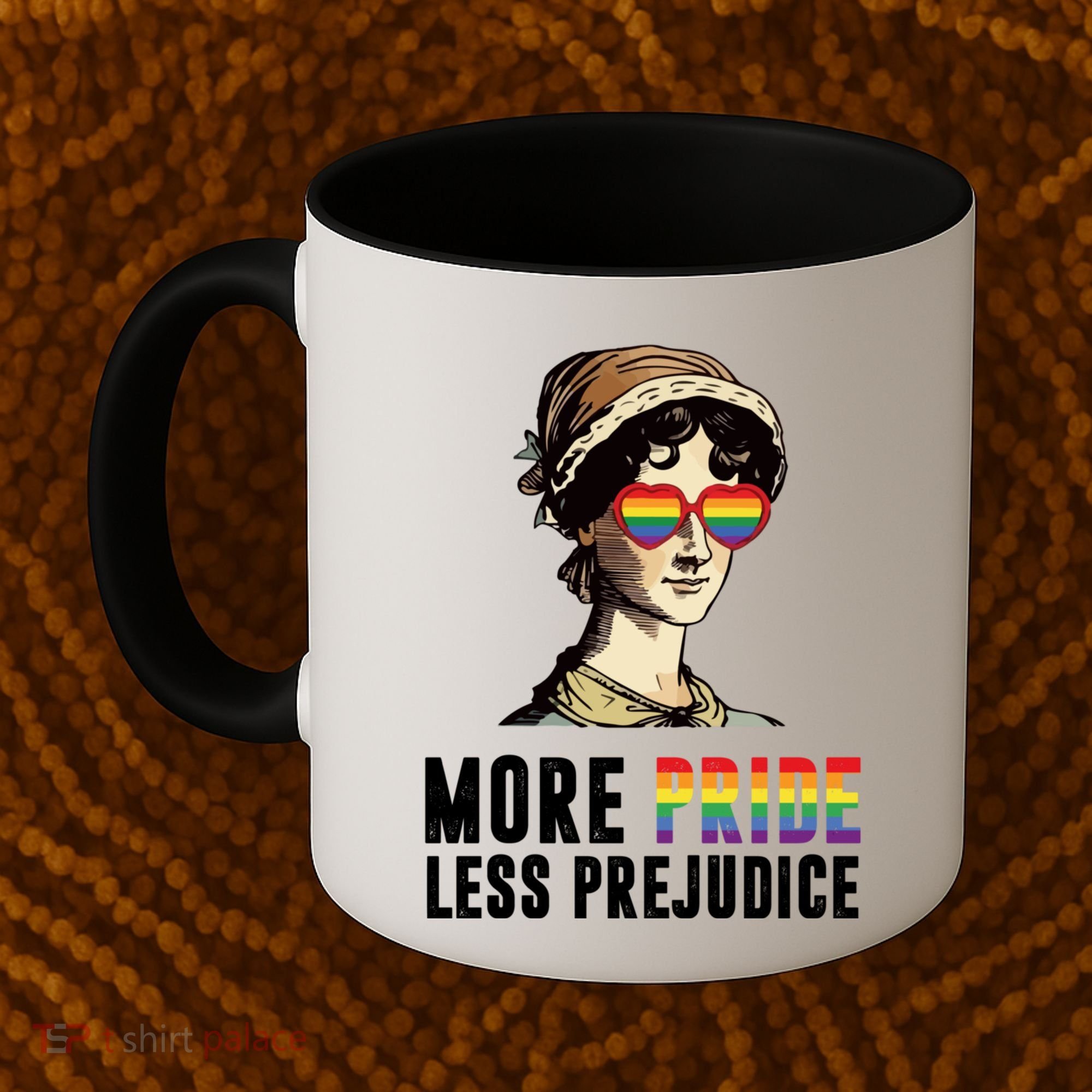 More Pride Less Prejudice Lgbt Gay Proud Ally Pride Month Coffee Mug