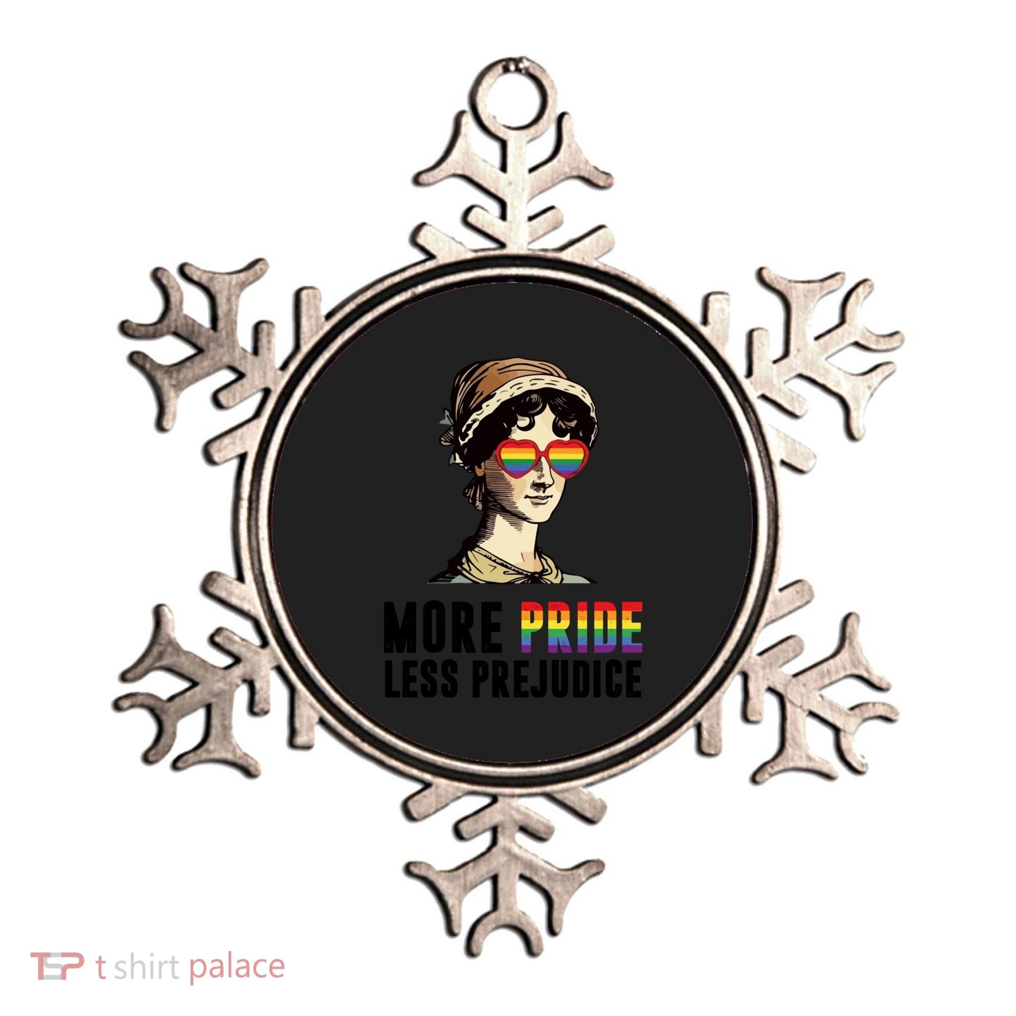 More Pride Less Prejudice Lgbt Gay Proud Ally Pride Month Ornament