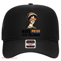 More Pride Less Prejudice Lgbt Gay Proud Ally Pride Month Hat thumb 0