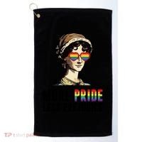 More Pride Less Prejudice Lgbt Gay Proud Ally Pride Month Golf Towel thumb 0