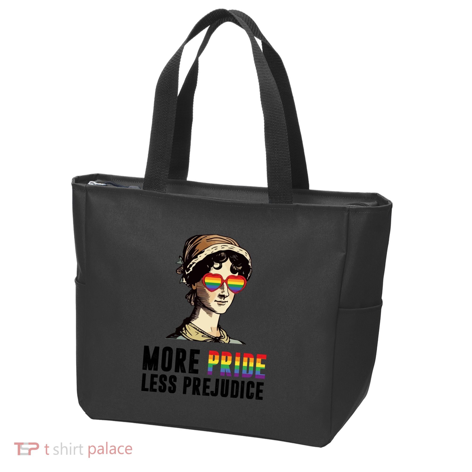 More Pride Less Prejudice Lgbt Gay Proud Ally Pride Month Tote Bag