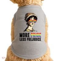 More Pride Less Prejudice Lgbt Gay Proud Ally Pride Month Doggie Tank thumb 0