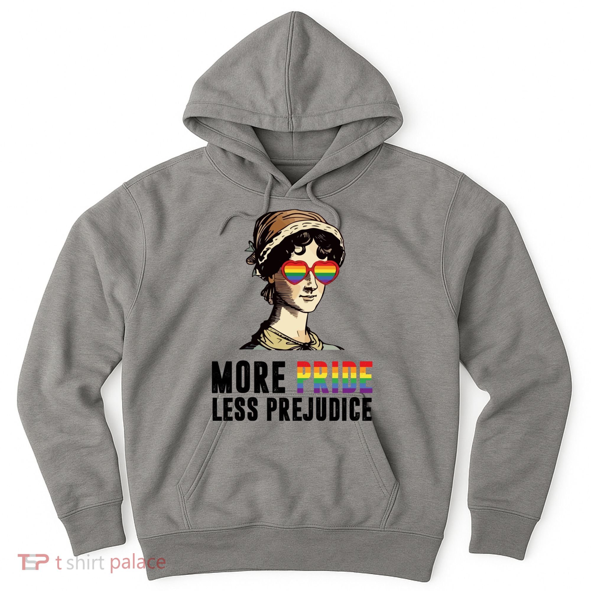 More Pride Less Prejudice Lgbt Gay Proud Ally Pride Month Hoodie