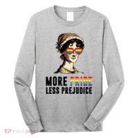 More Pride Less Prejudice Lgbt Gay Proud Ally Pride Month Long Sleeve Shirt thumb 0