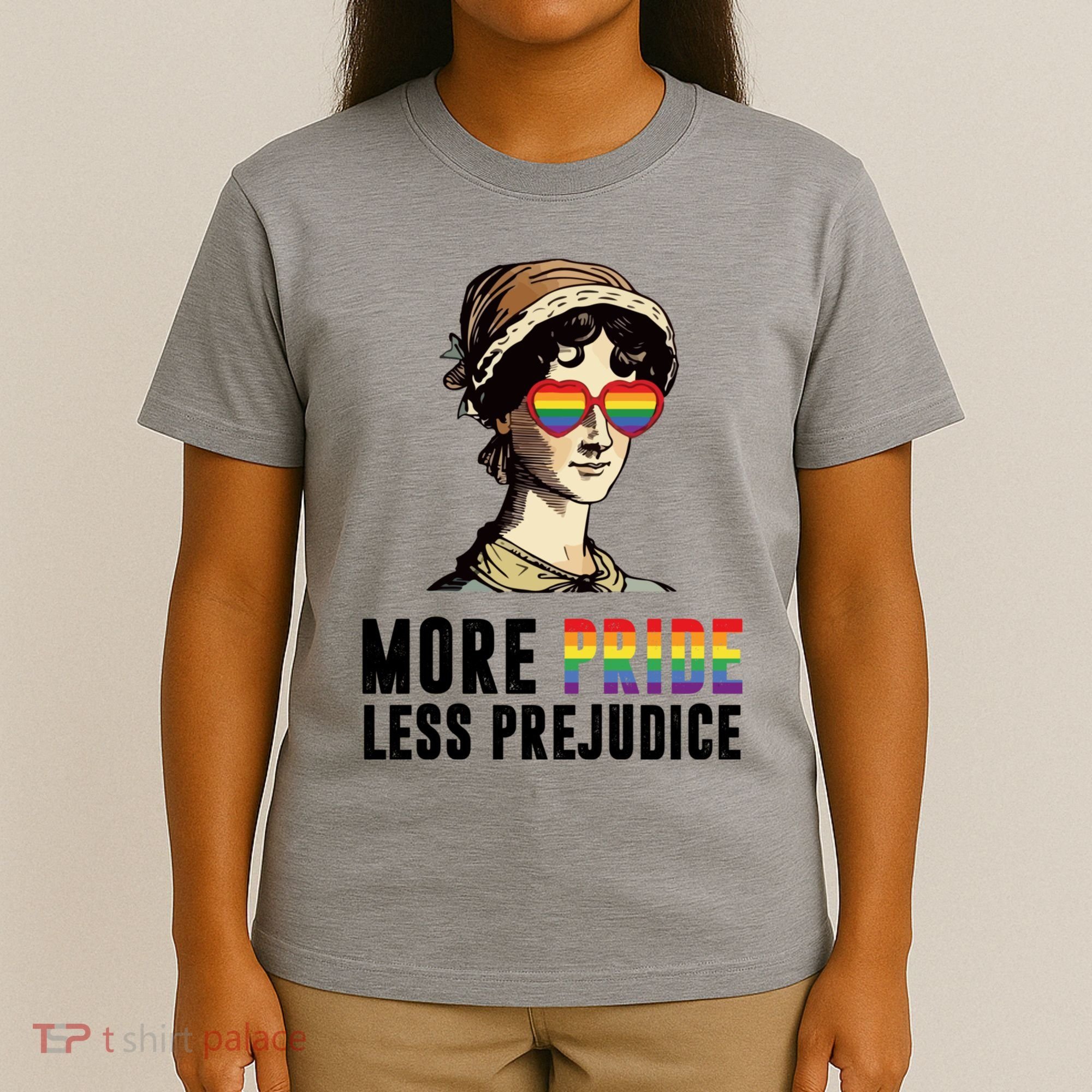More Pride Less Prejudice Lgbt Gay Proud Ally Pride Month T-Shirt