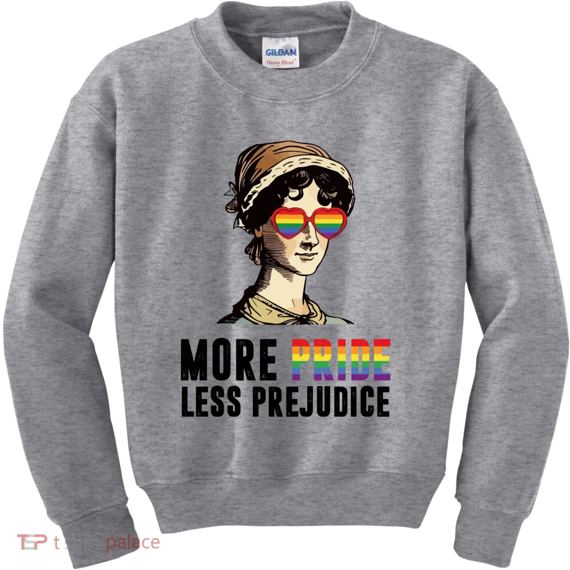 More Pride Less Prejudice Lgbt Gay Proud Ally Pride Month Kids Sweatshirt