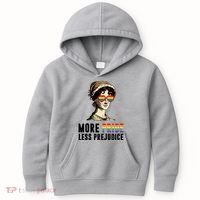 More Pride Less Prejudice Lgbt Gay Proud Ally Pride Month Kids Hoodie thumb 0
