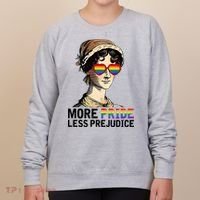 More Pride Less Prejudice Women's Sweatshirt thumb 0