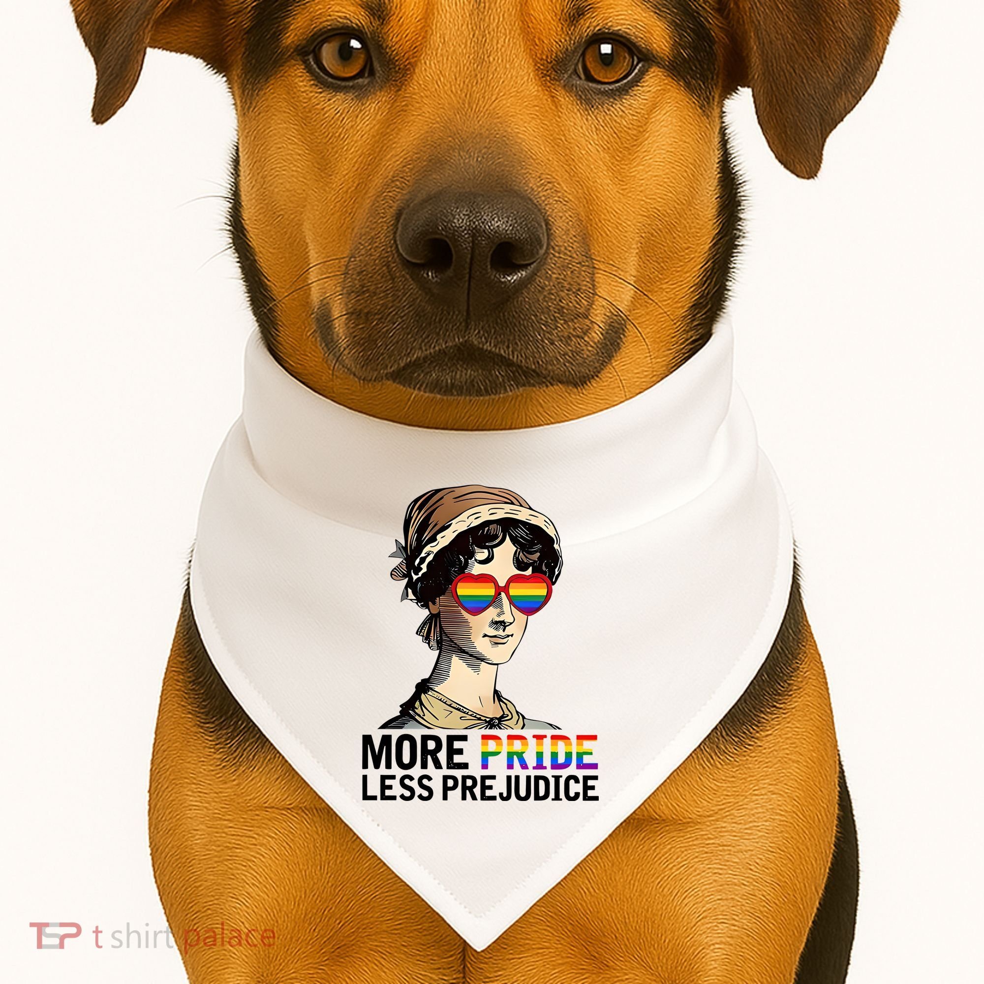 More Pride Less Prejudice USA-Made Doggie Bandana