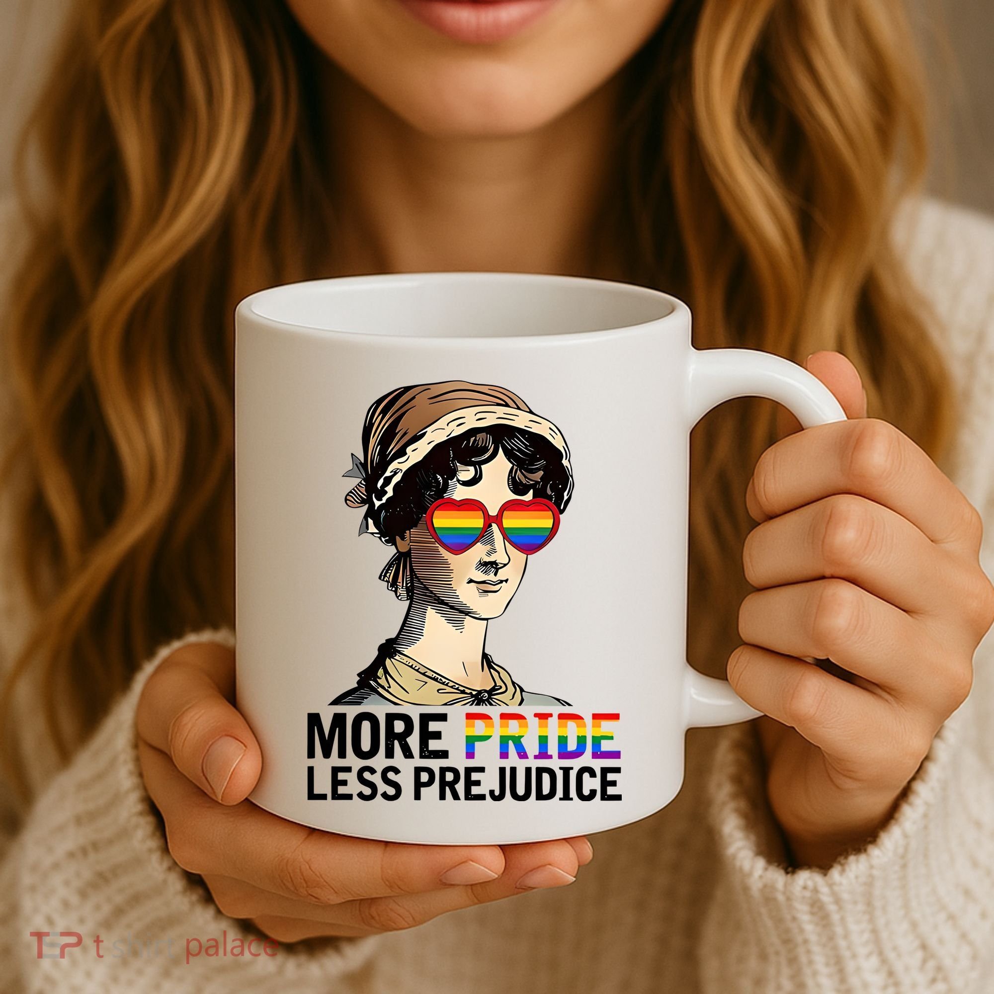 More Pride Less Prejudice Coffee Mug