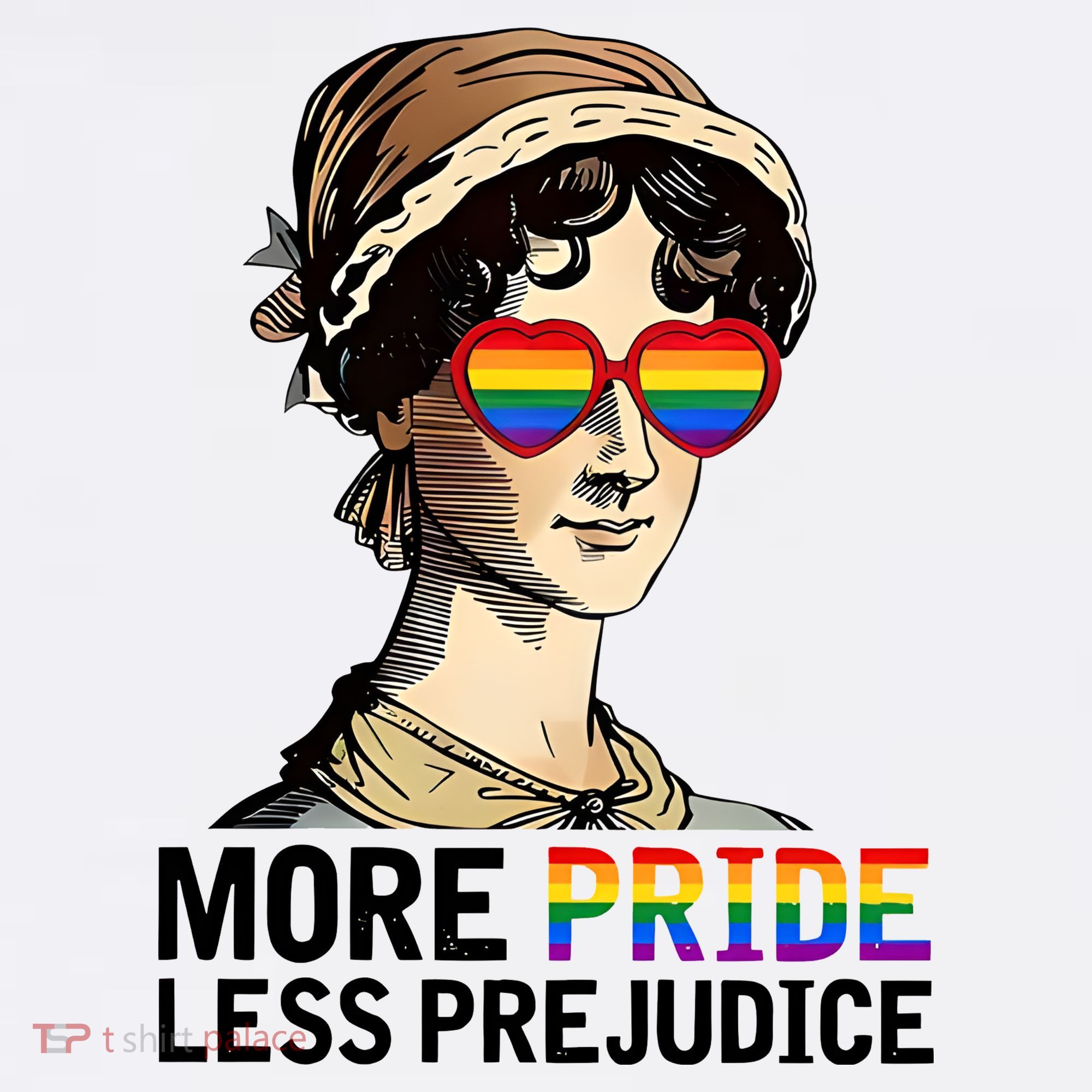 More Pride Less Prejudice Women's Hoodie