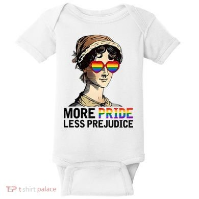 More Pride Less Prejudice Baby Bodysuit