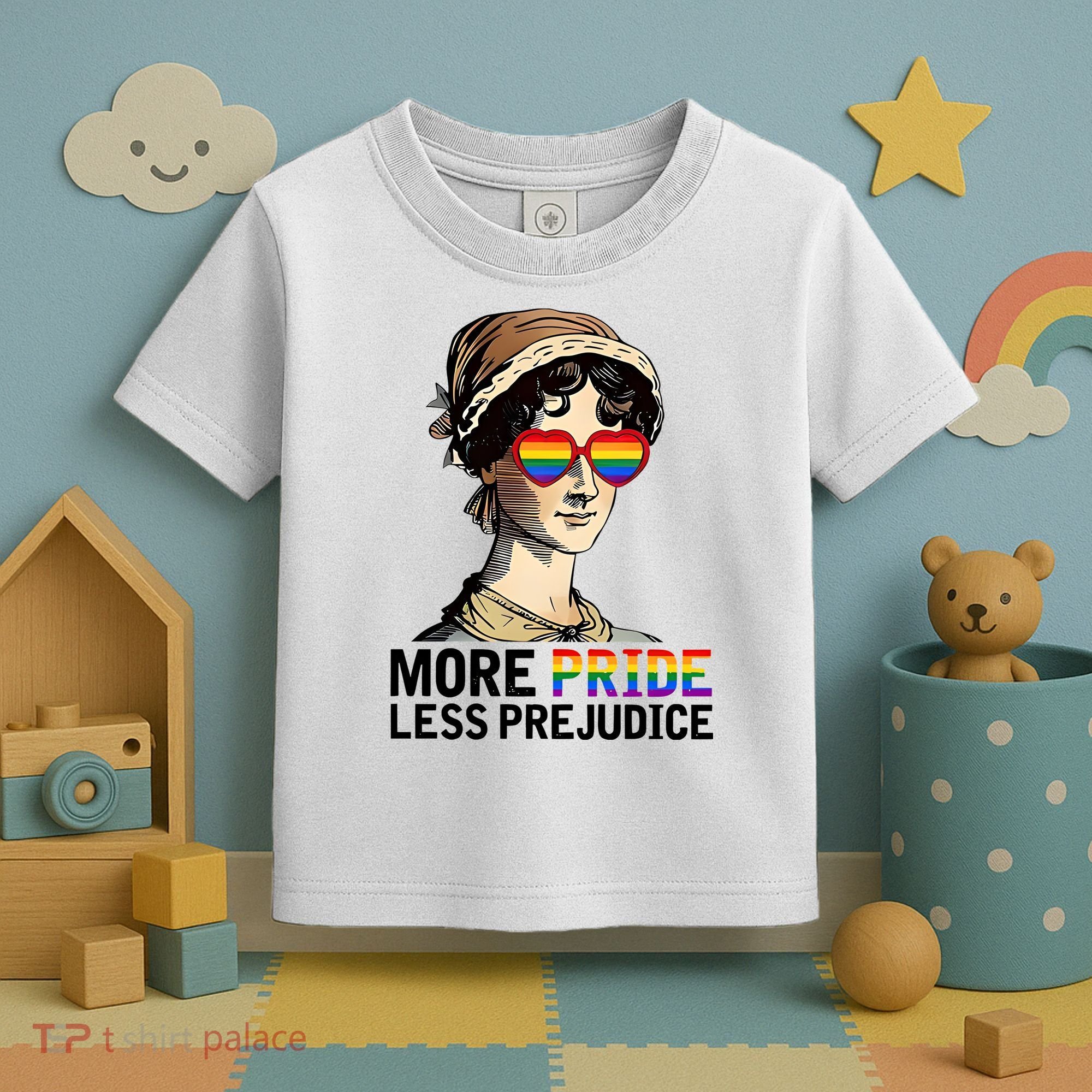 More Pride Less Prejudice Toddler T-Shirt