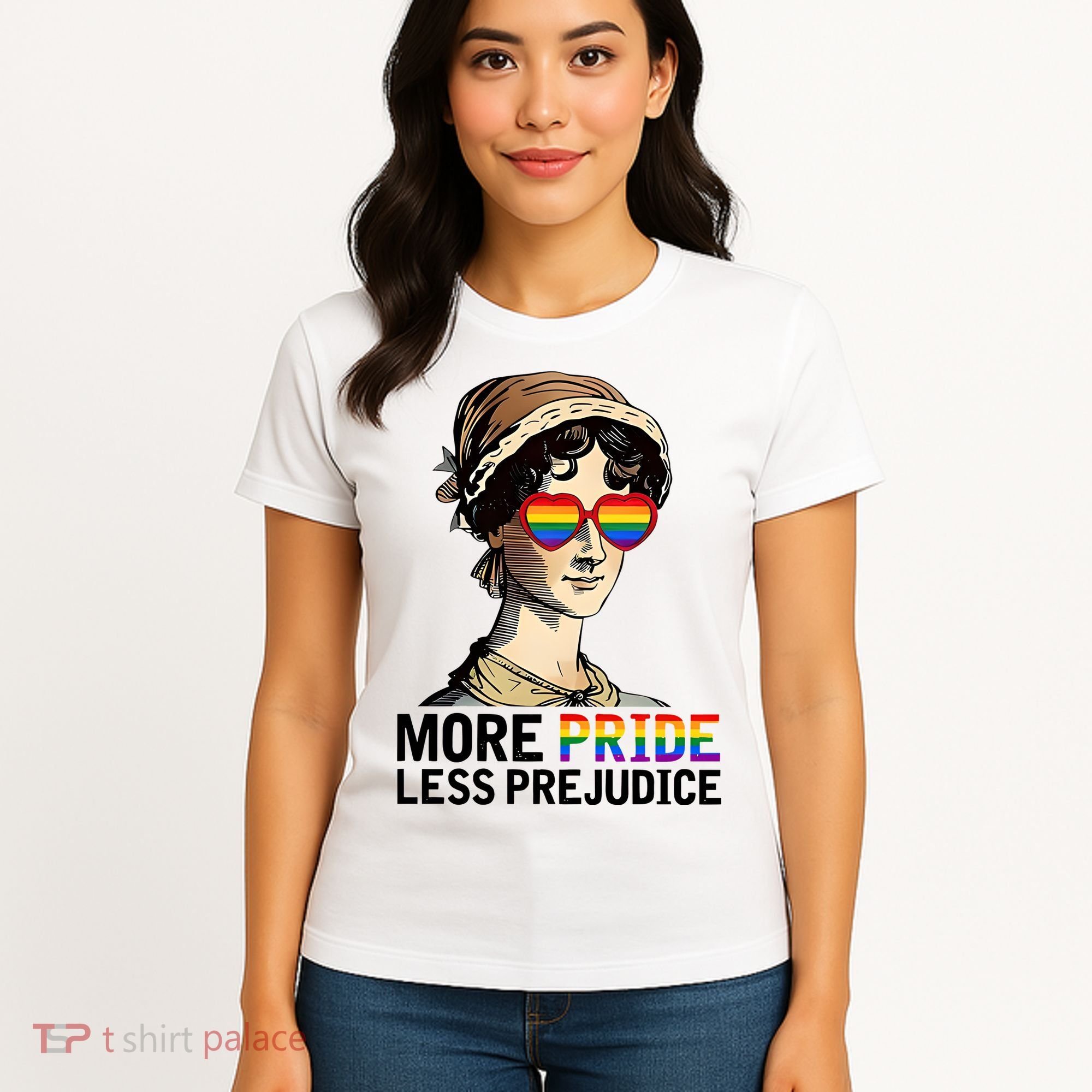 More Pride Less Prejudice Women's T-Shirt