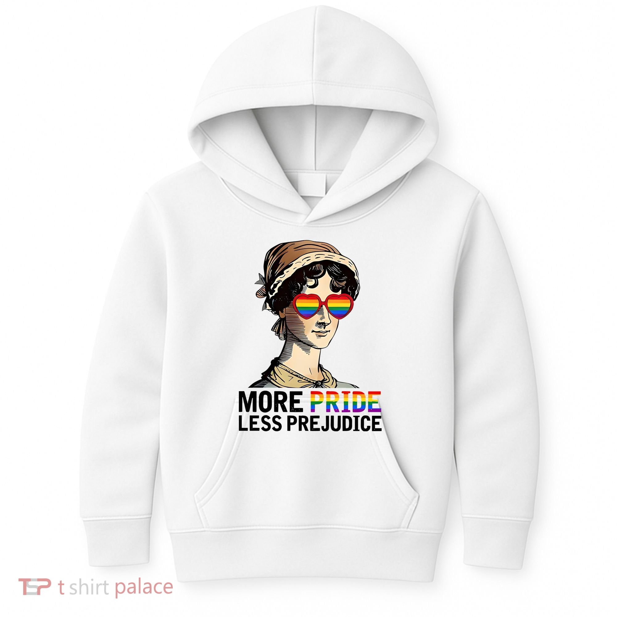 More Pride Less Prejudice Kids Hoodie