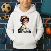 More Pride Less Prejudice Kids Hoodie thumb 2