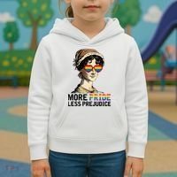 More Pride Less Prejudice Kids Hoodie thumb 3