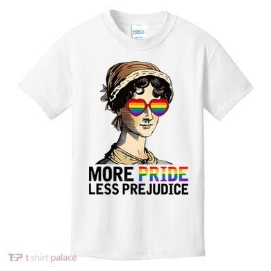 More Pride Less Prejudice Kids T-Shirt