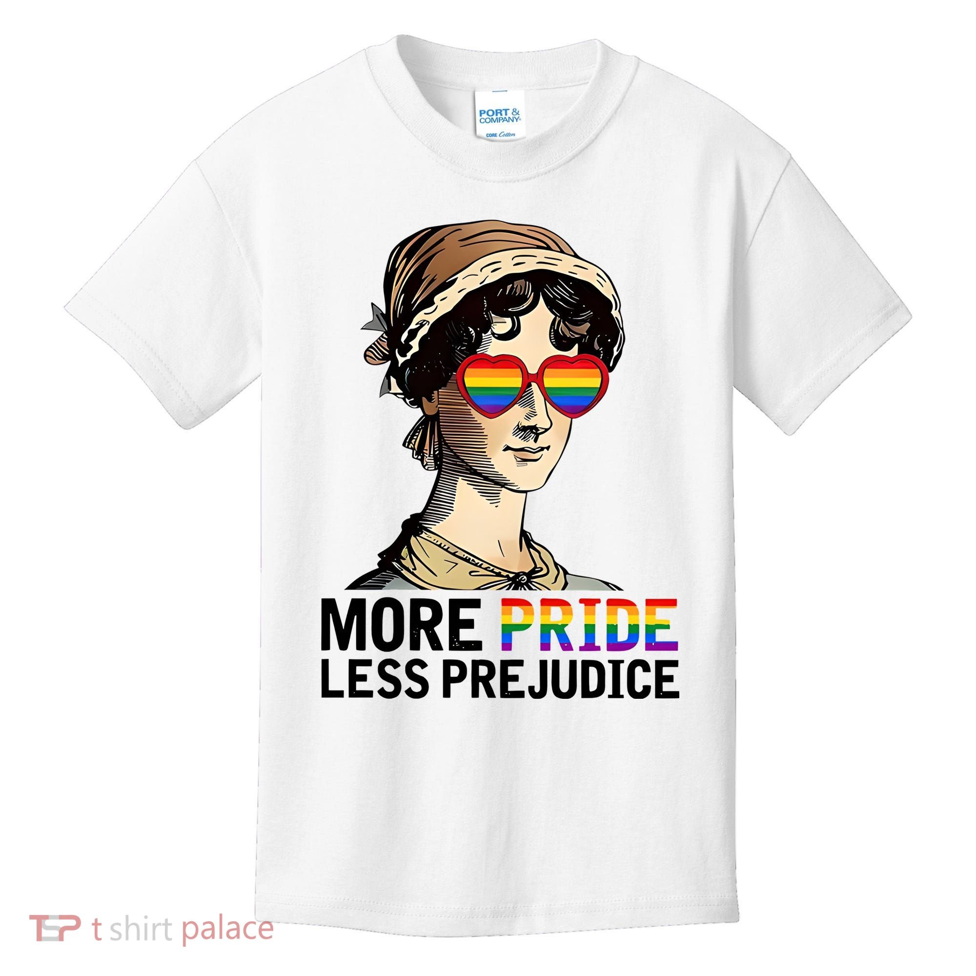 More Pride Less Prejudice Kids T-Shirt