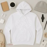 Monstera Plant Lady Botanical Plant Mama Crewneck  Hoodie thumb 3