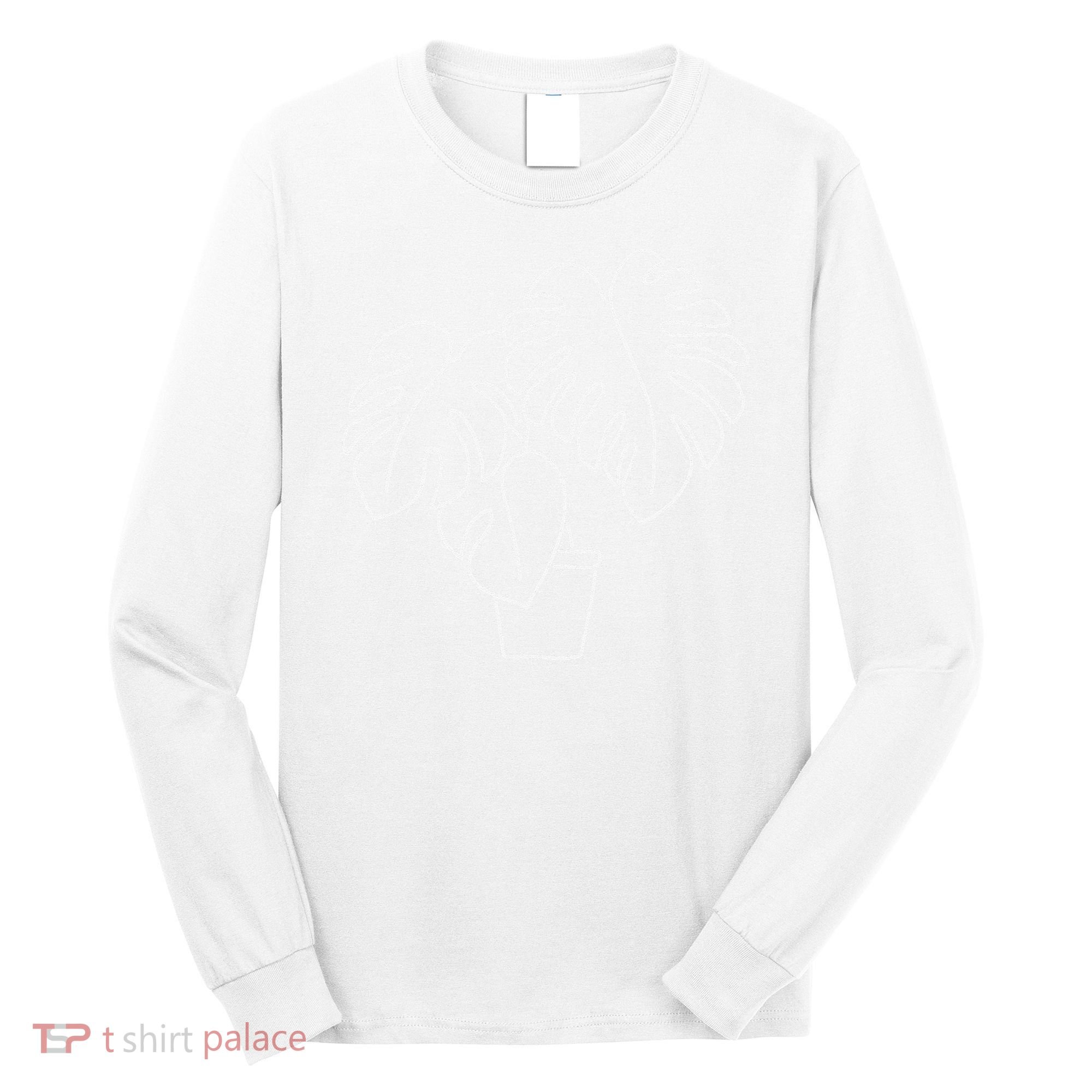 Monstera Plant Lady Botanical Plant Mama Crewneck  Long Sleeve Shirt