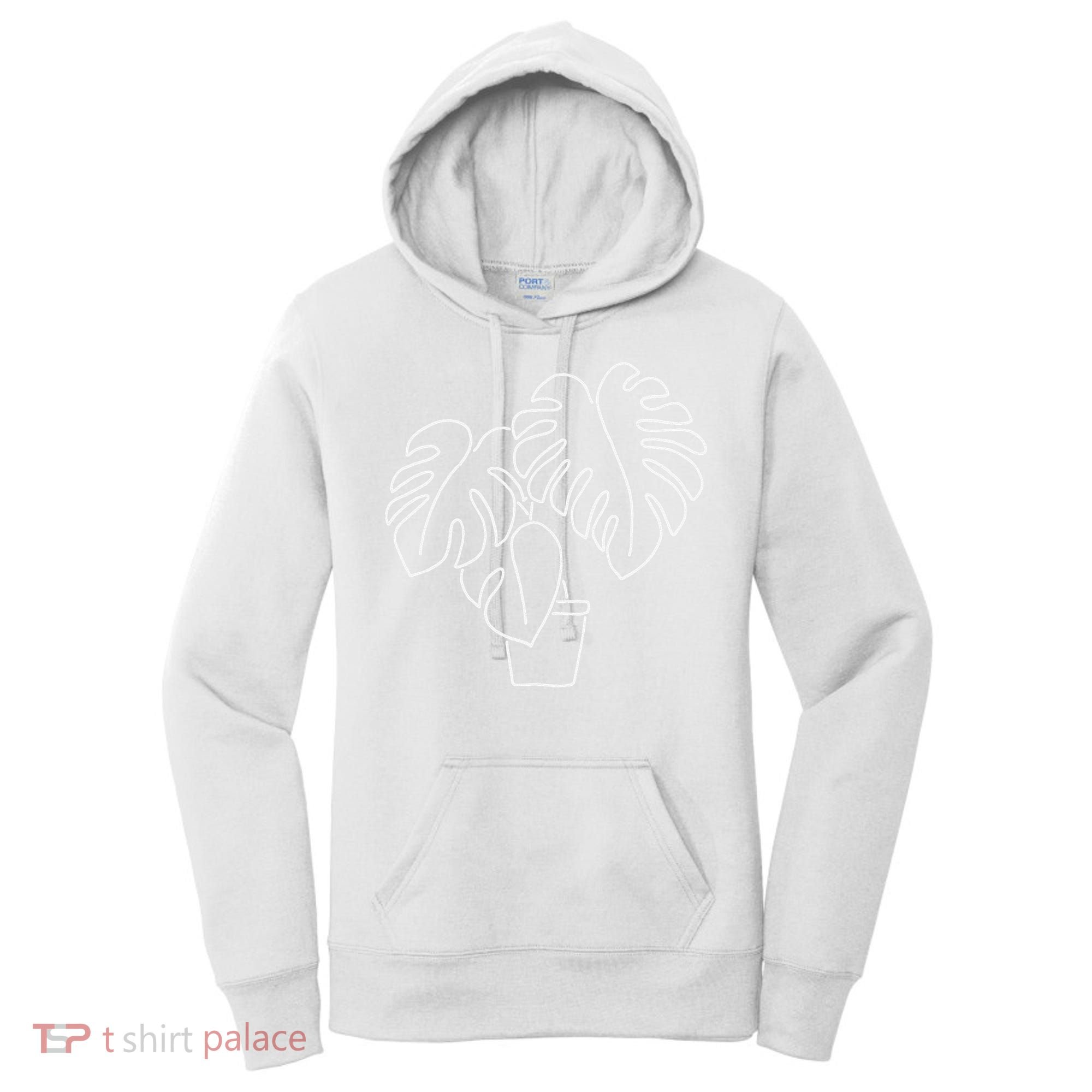 Monstera Plant Lady Botanical Plant Mama Crewneck  Women's Hoodie