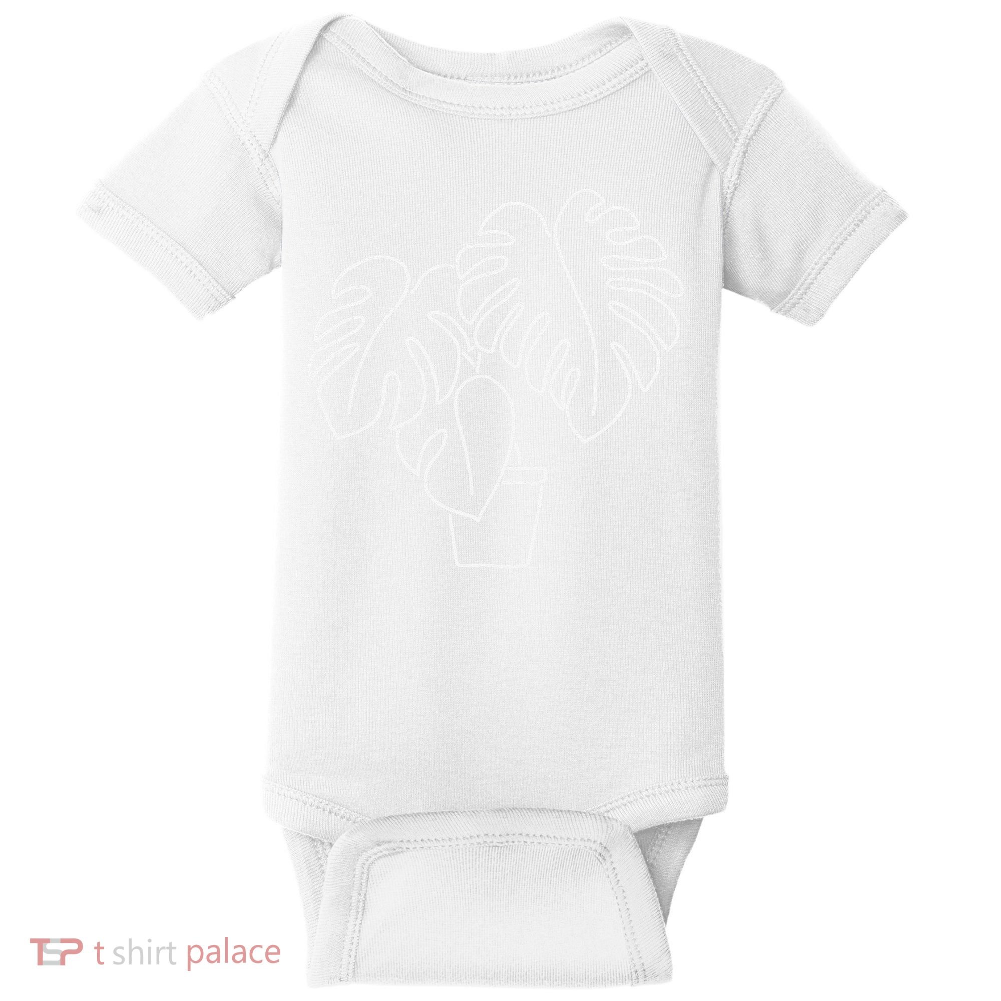 Monstera Plant Lady Botanical Plant Mama Crewneck  Baby Bodysuit