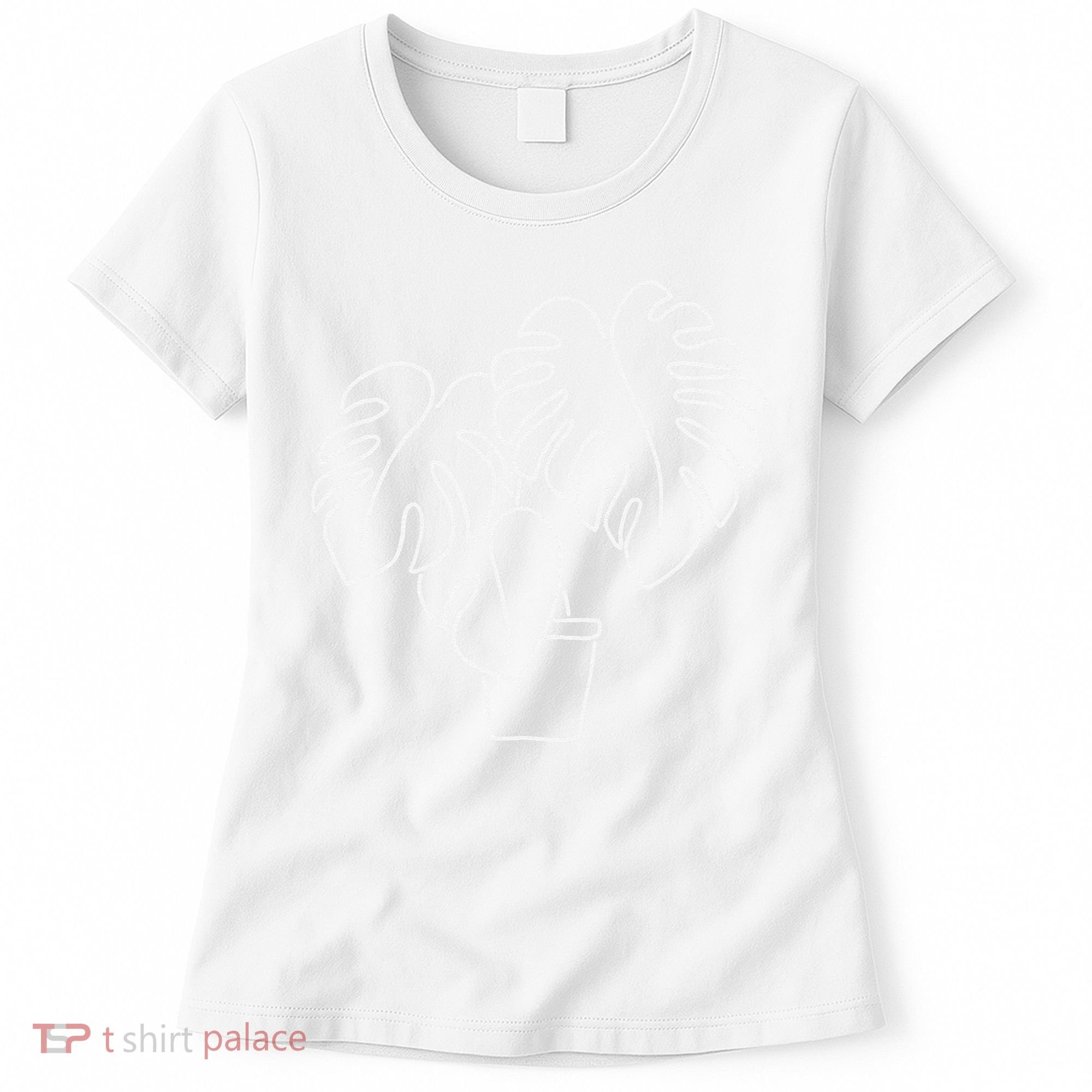 Monstera Plant Lady Botanical Plant Mama Crewneck  Women's T-Shirt