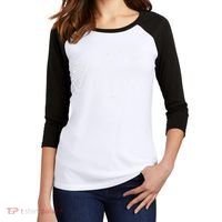 Monstera Plant Lady Botanical Plant Mama Crewneck  Women's Tri-Blend 3/4-Sleeve Raglan Shirt thumb 2