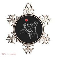 Min Pin Love Miniature Pinscher Dog Mom Ornament thumb 0