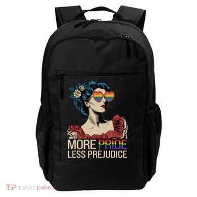 More Pride Less Prejudice Pride Month LGBTQ  Backpack