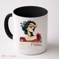 More Pride Less Prejudice Pride Month LGBTQ  Coffee Mug thumb 0