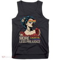 More Pride Less Prejudice Pride Month LGBTQ  Tank Top thumb 0
