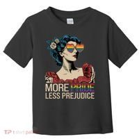 More Pride Less Prejudice Pride Month LGBTQ  Toddler T-Shirt thumb 0