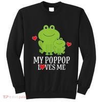 My Poppop Loves Me For Grandson Sweatshirt thumb 0