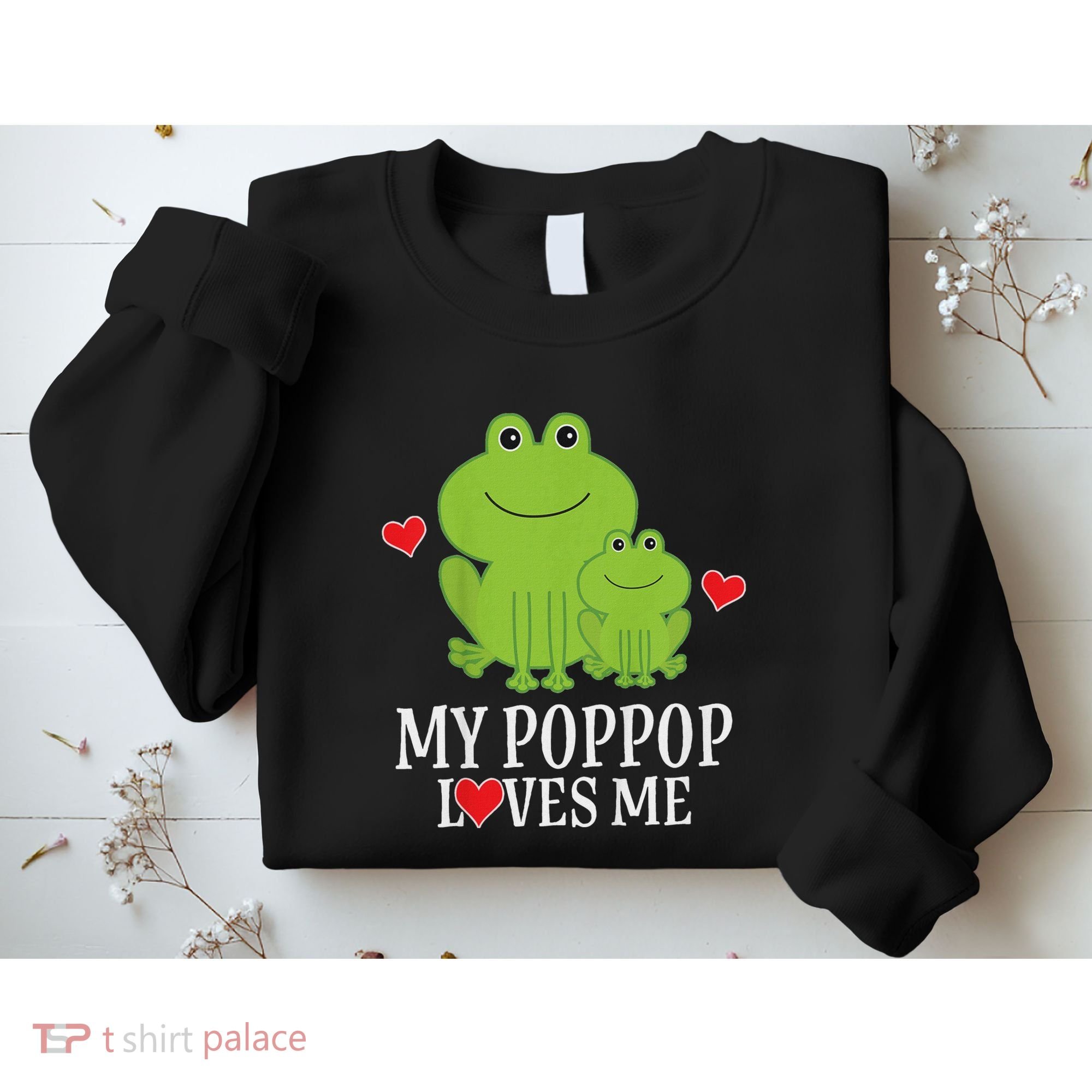 My Poppop Loves Me For Grandson Sweatshirt